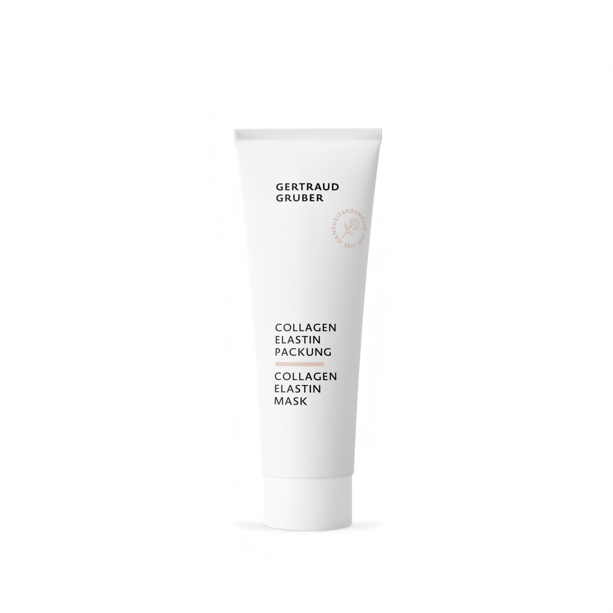 Collagen Elastin Packung in weißer Tube von Gertraud Gruber Kosmetik