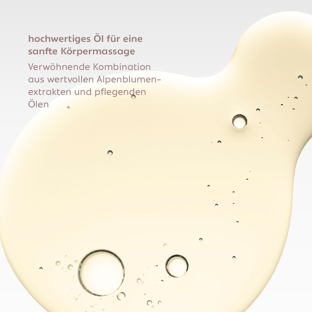 Seidig-fließende Öltextur mit leichtem Schimmer