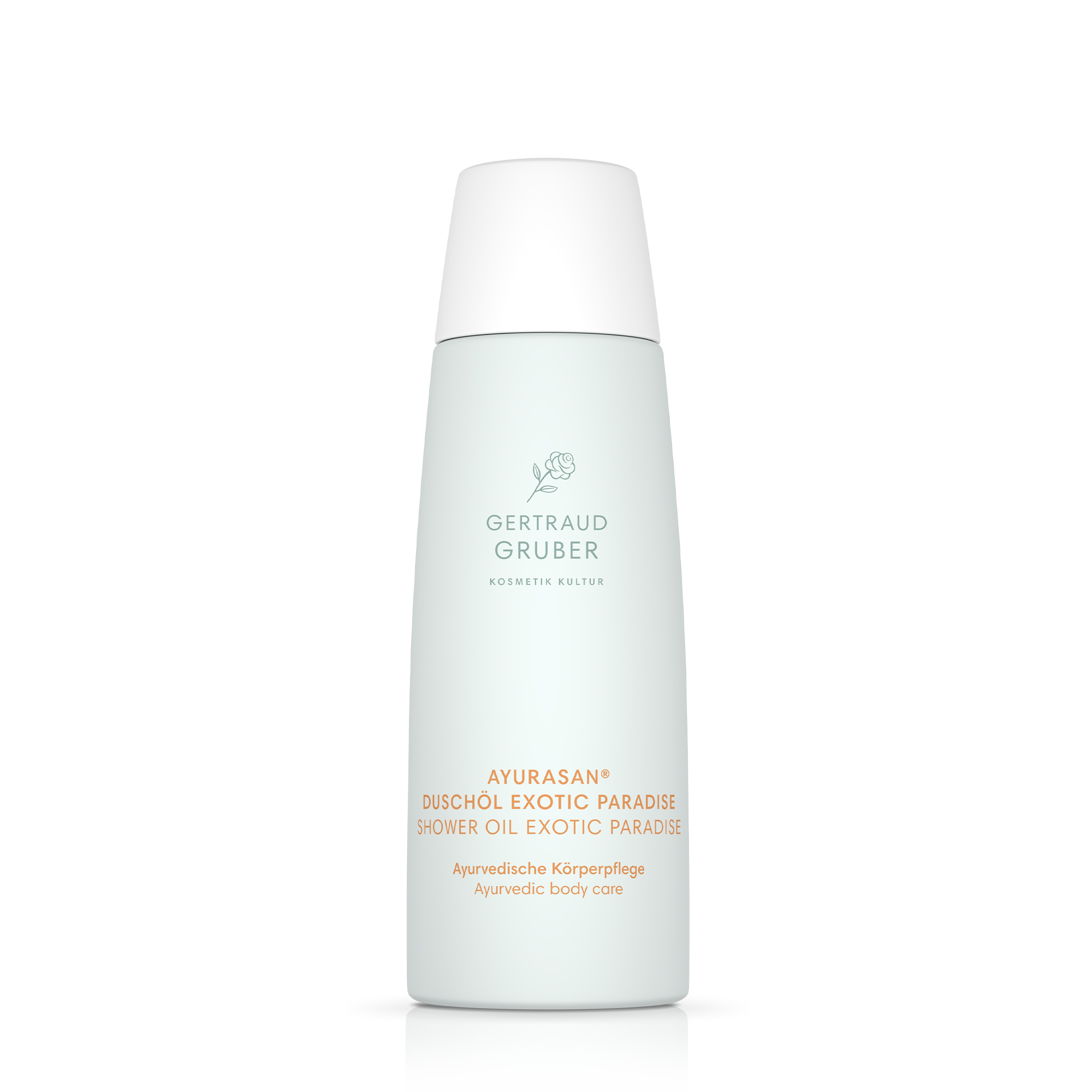 Ayurasan Duschöl Exotic Paradise in Flasche von Gertraud Gruber Kosmetik