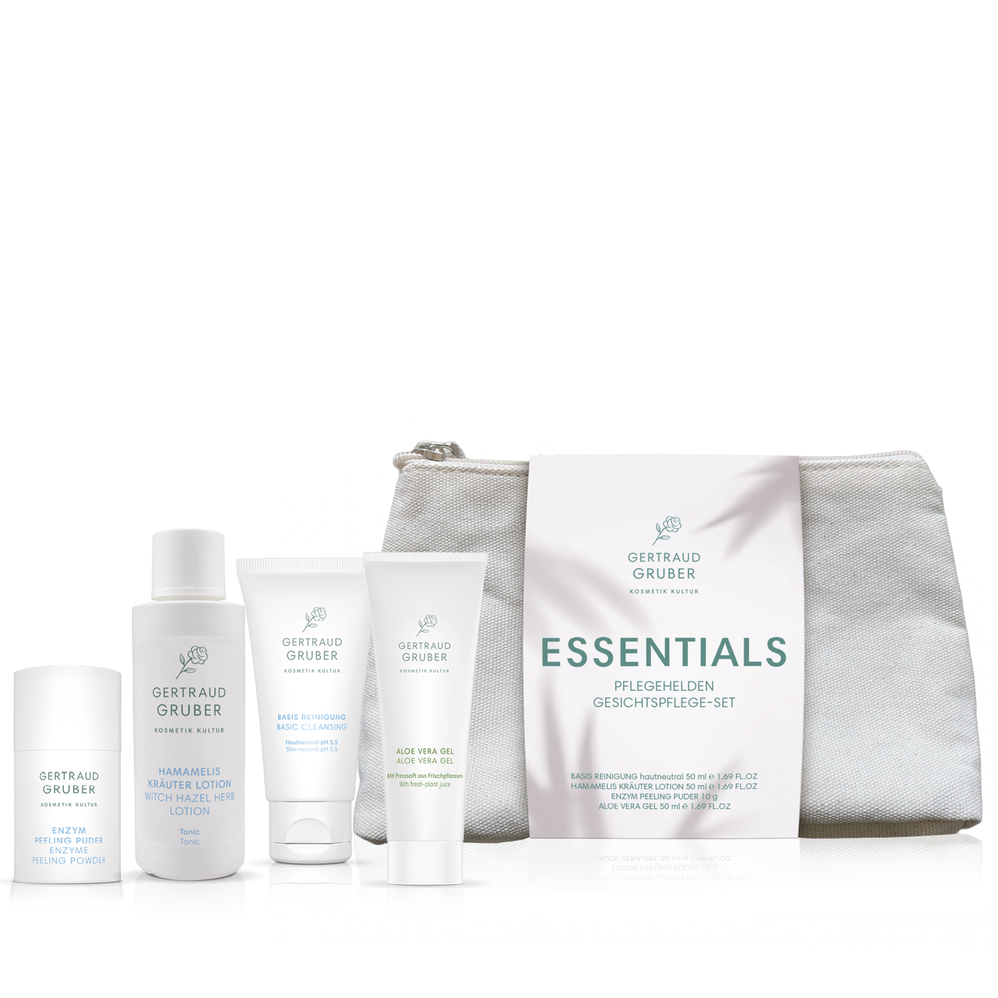 Essentials Pflegehelden-Set von Gertraud Gruber Kosmetik