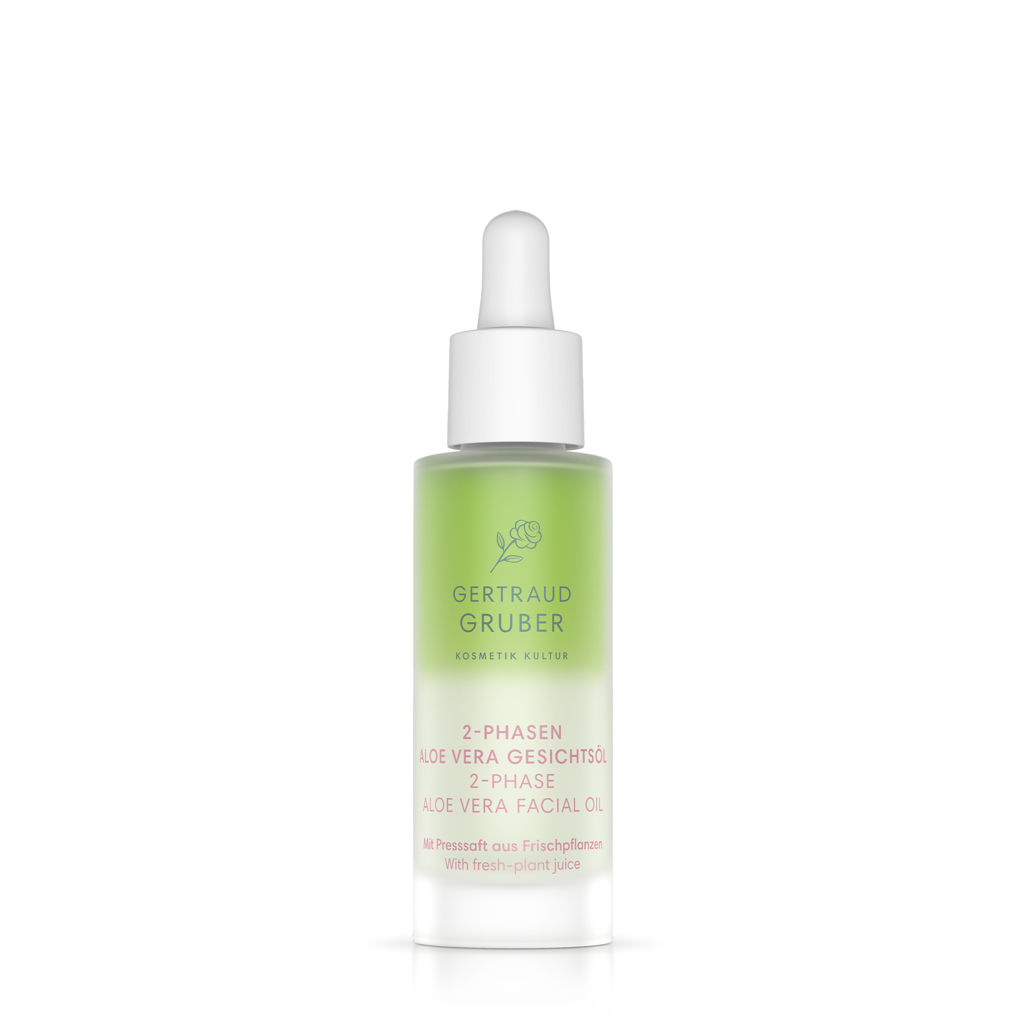 2-Phasen Aloe Vera Gesichtsöl von Gertraud Gruber Kosmetik