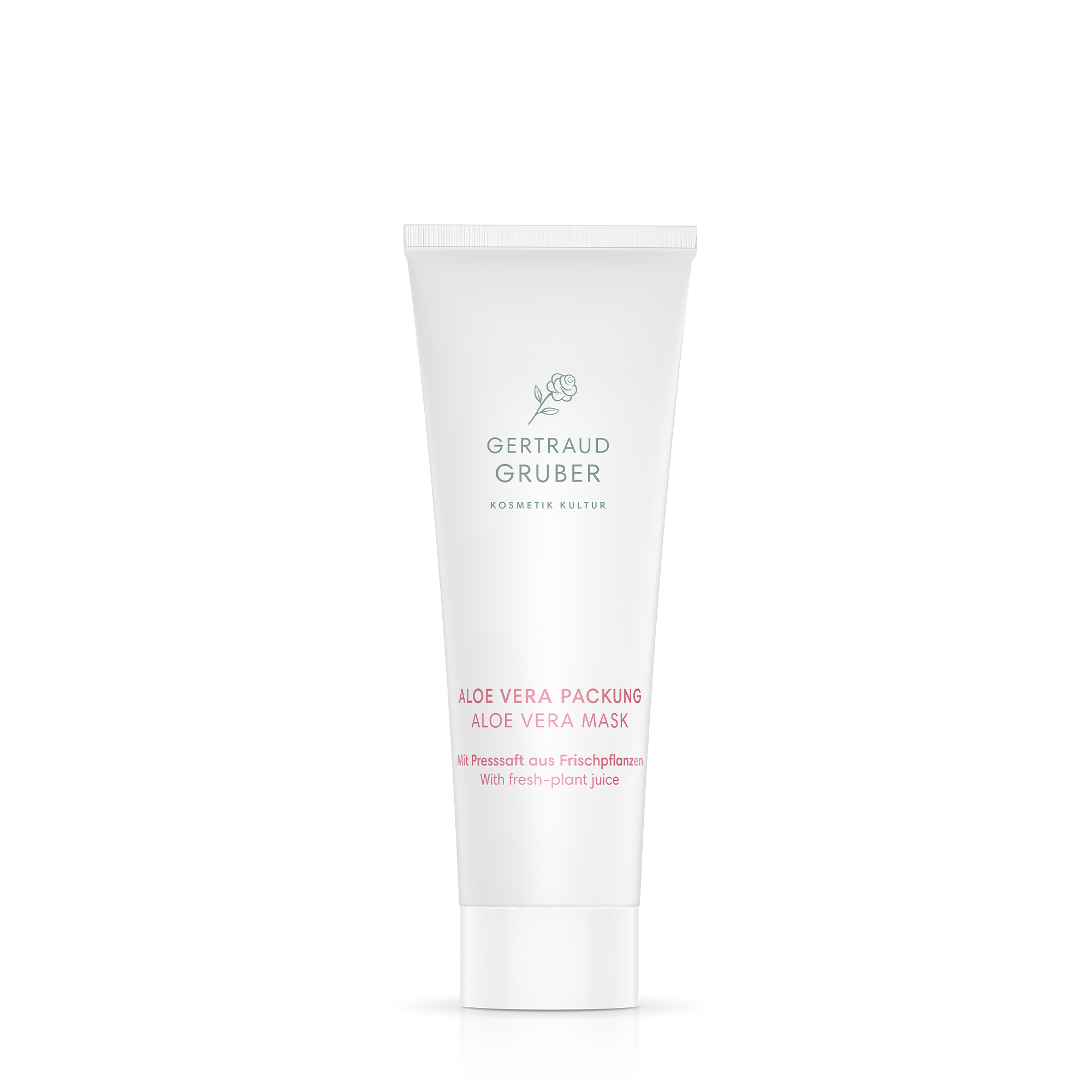Aloe Vera Packung in weißer Tube von Gertraud Gruber Kosmetik