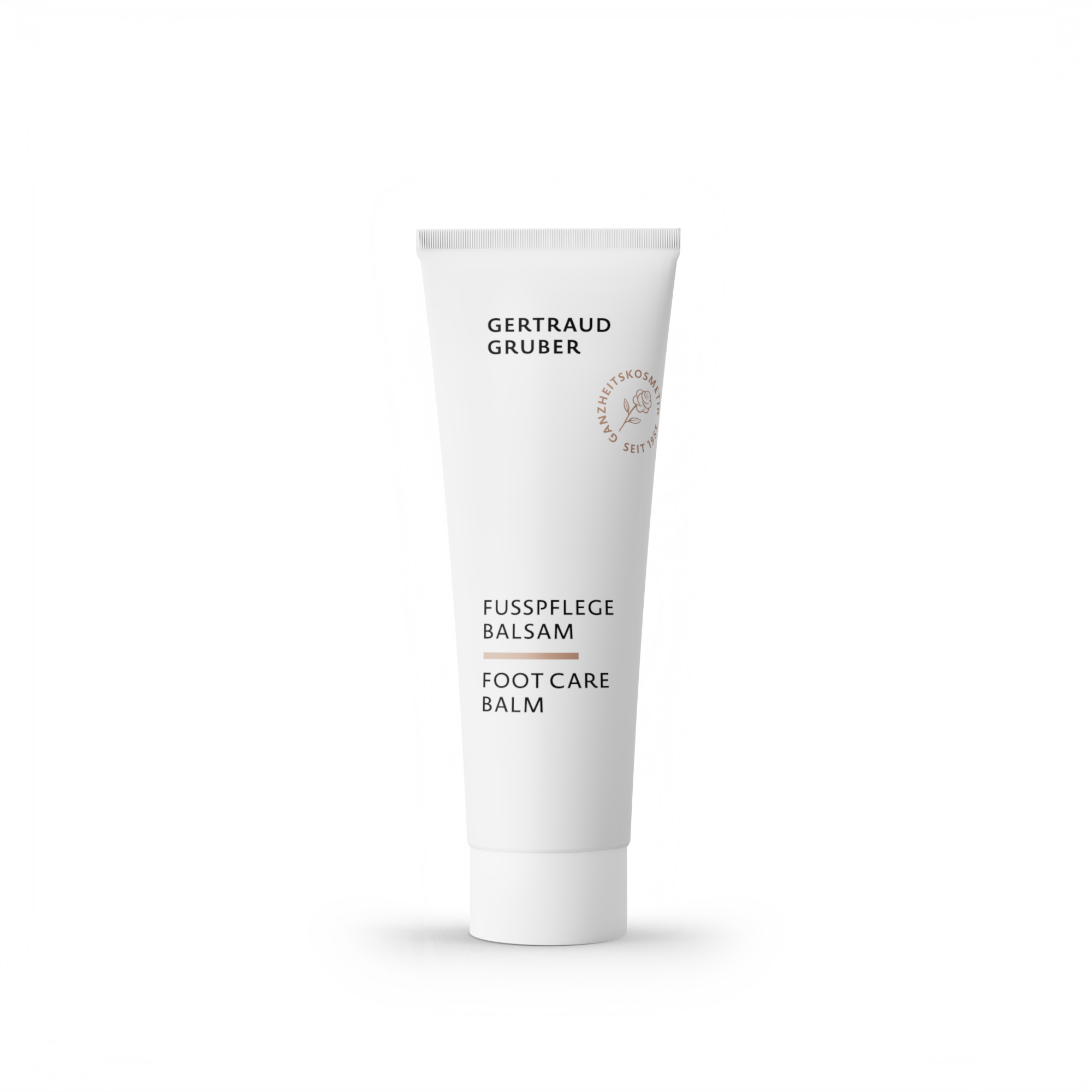 Weiße Tube Ayurasan Fußpflege Balsam von Gertraud Gruber Kosmetik