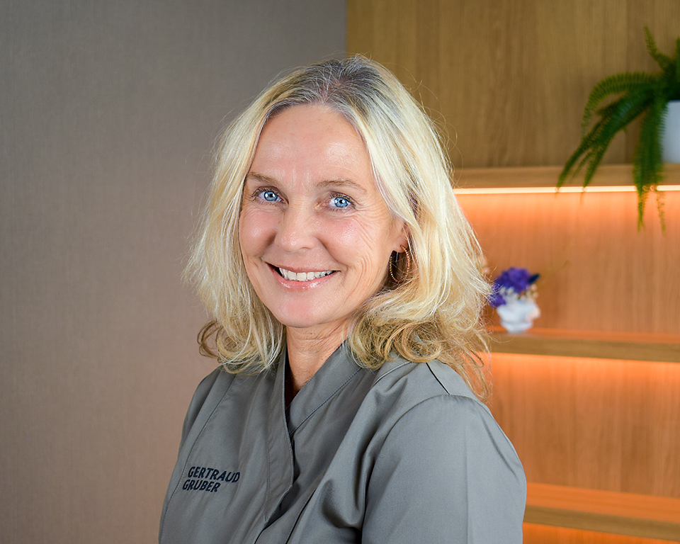 Eine von 1200 Gertraud Gruber Fachkosmetikerinnen