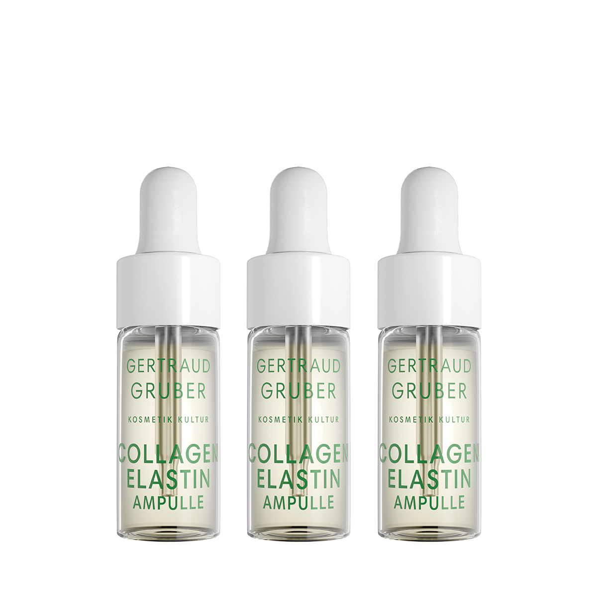 Drei Collagen Elastin Ampullen von Gertraud Gruber Kosmetik