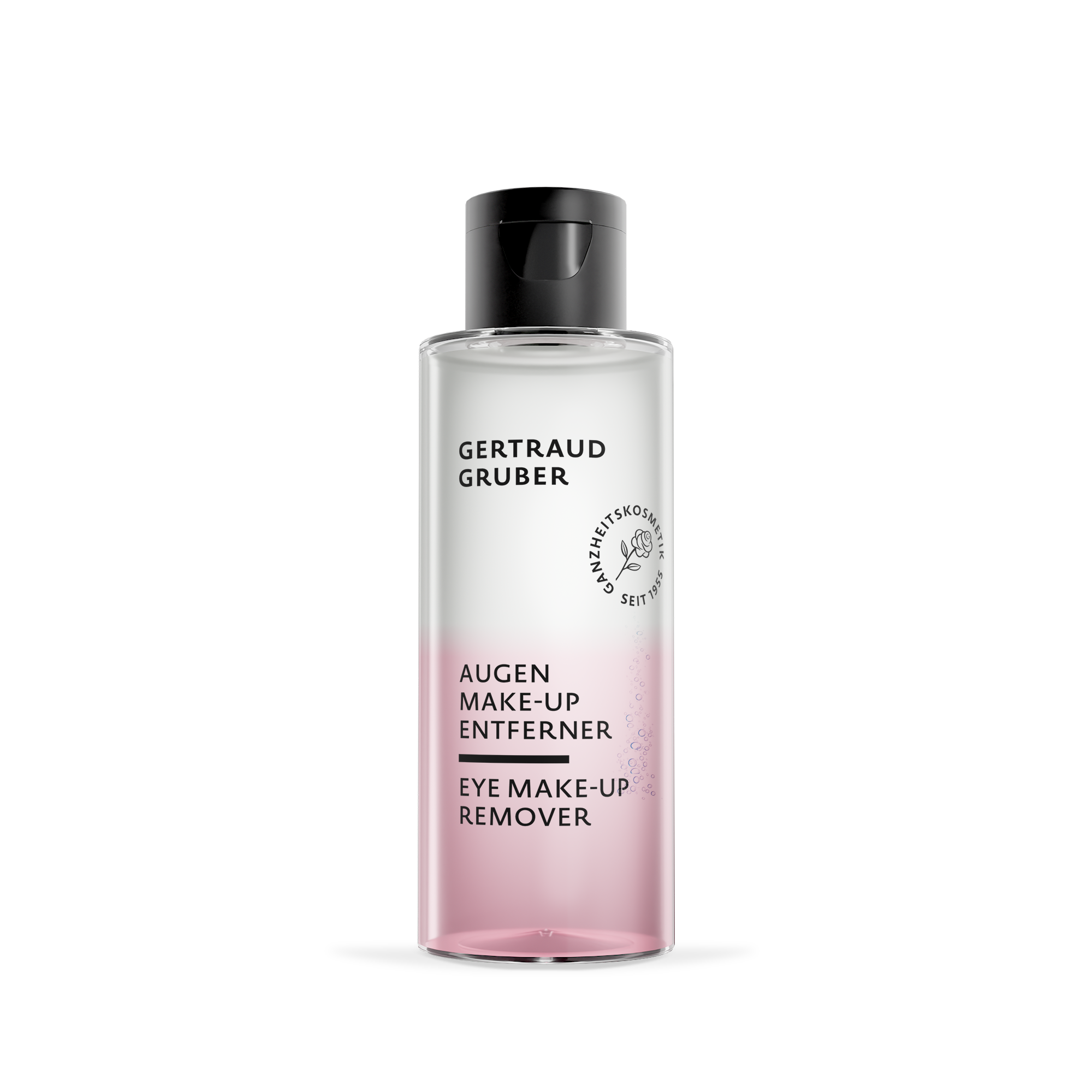 Eye Make-up Remover von Gertraud Gruber Kosmetik als sanfte, gründliche Reinigung für die empfindliche Augenpartie in der Flasche