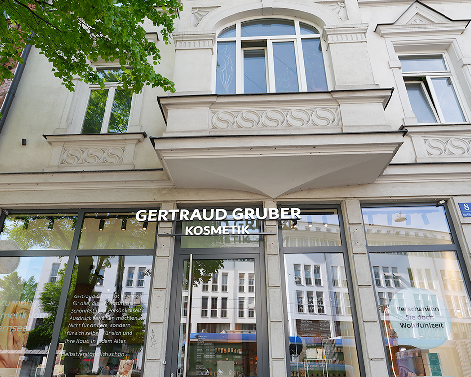 Aussenaufnahme Skin Spa in Muenchen von Gertraud Gruber Kosmetik