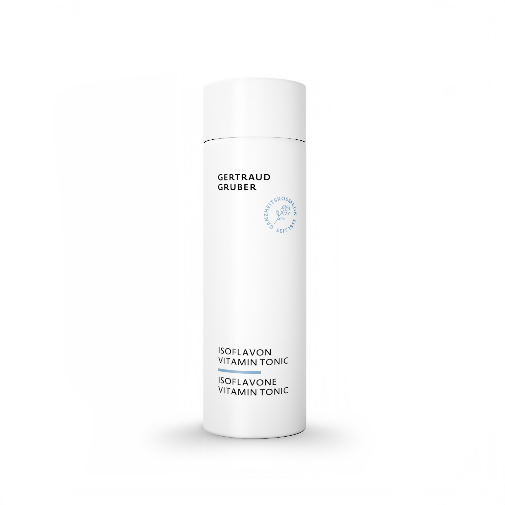 Isoflavon Vitamin Tonic von Gertraud Gruber Kosmetik als erfrischendes, ausgleichendes Gesichtswasser für ein vitalisiertes Hautgefühl in der Flasche