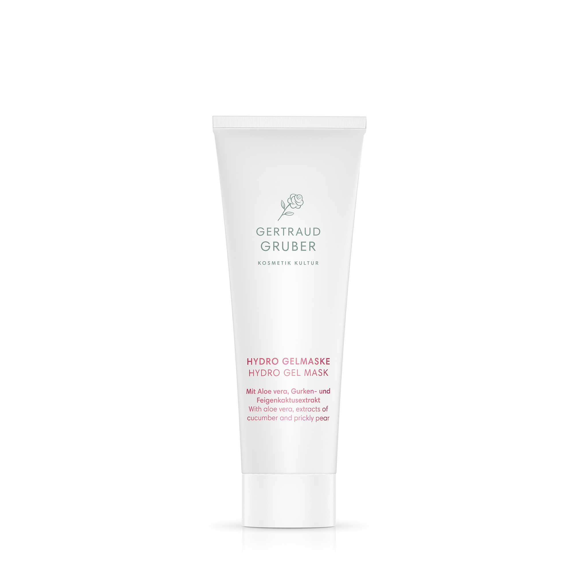 Hydro Gelmaske in weißer Tube von Gertraud Gruber Kosmetik