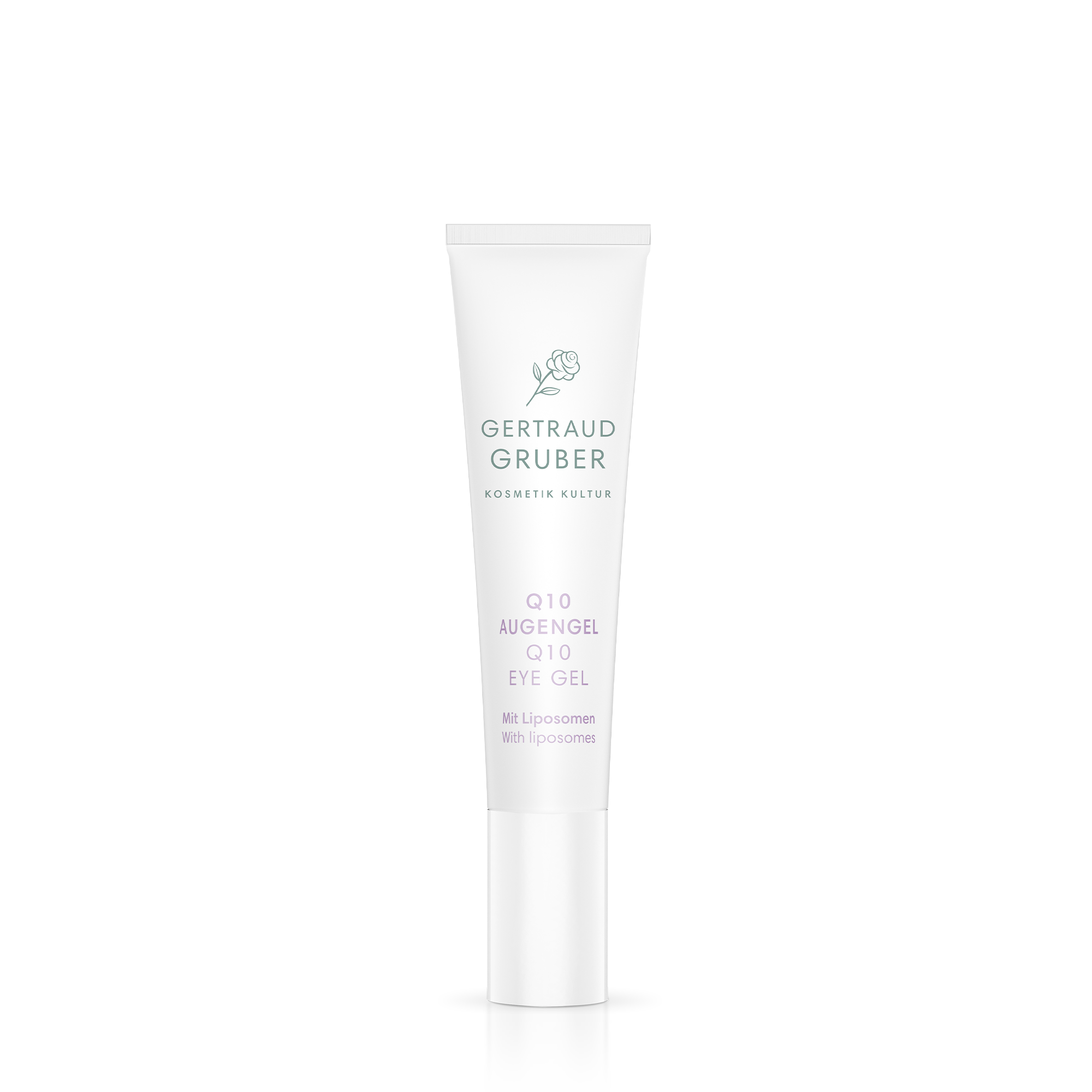 Q10 AUgengel in weißer Tube von Gertraud Gruber Kosmetik