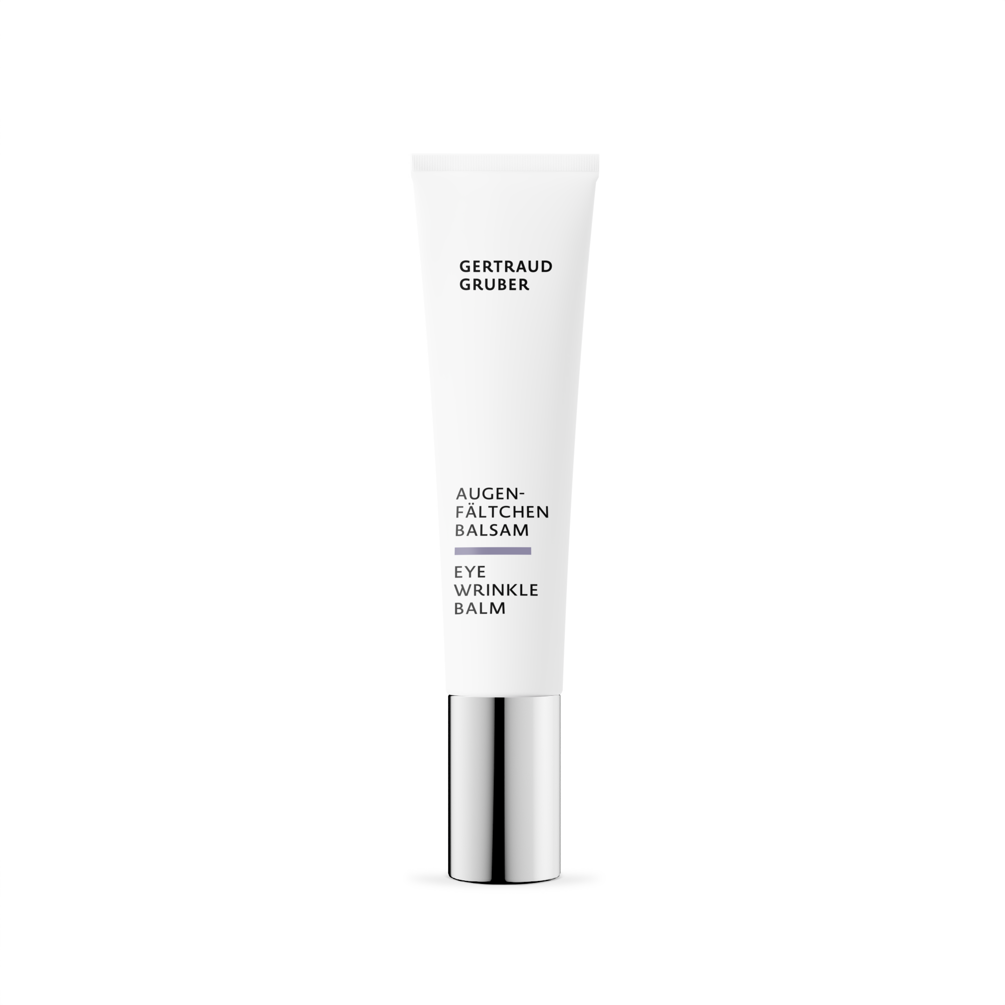 Augenfaeltchen Balsam in weißer Tube von Gertraud Gruber Kosmetik