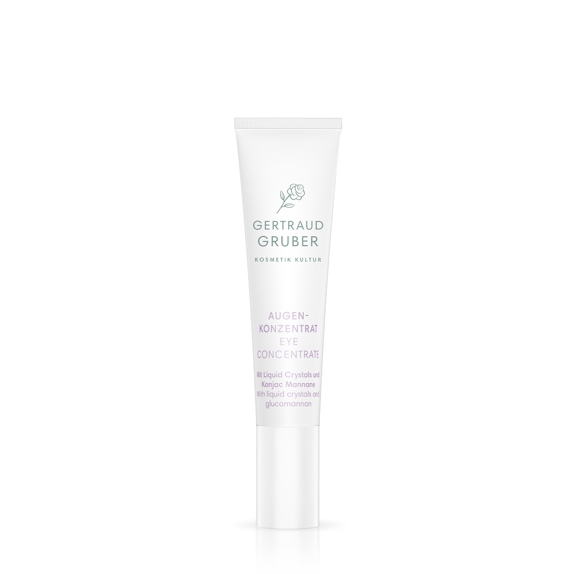 Augenkonzentrat in weißer Tube von Gertraud Gruber Kosmetik
