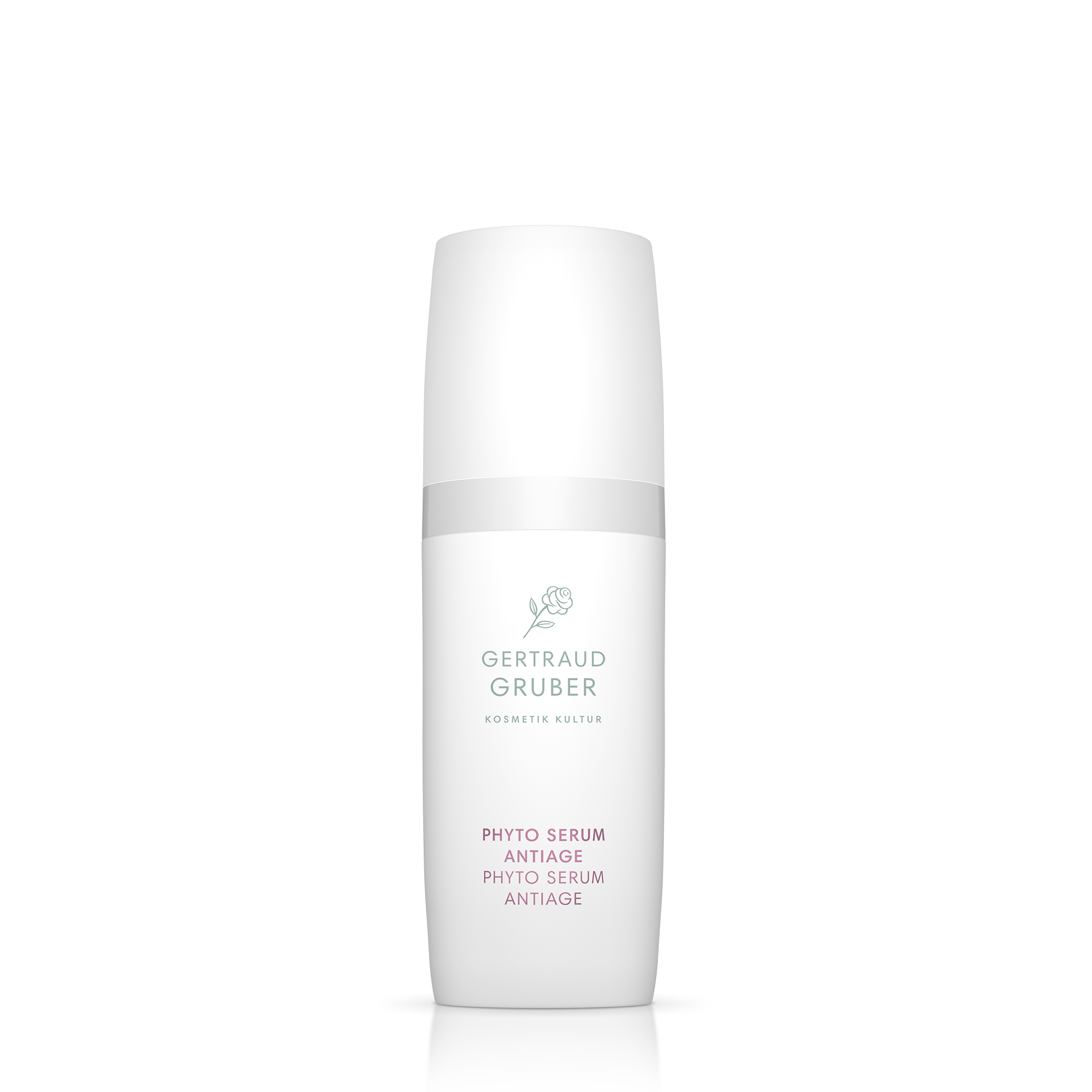 Phyto Serum Antiage in weißem Pumpspender von Gertraud Gruber Kosmetik