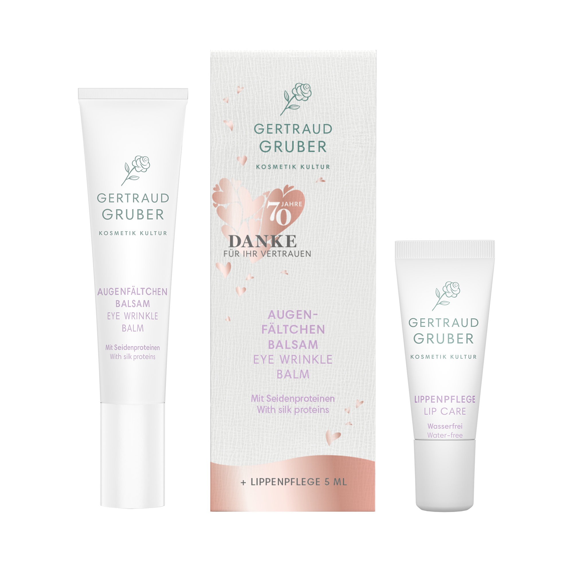 Augenfältchen Balsam im Jubiläumslook