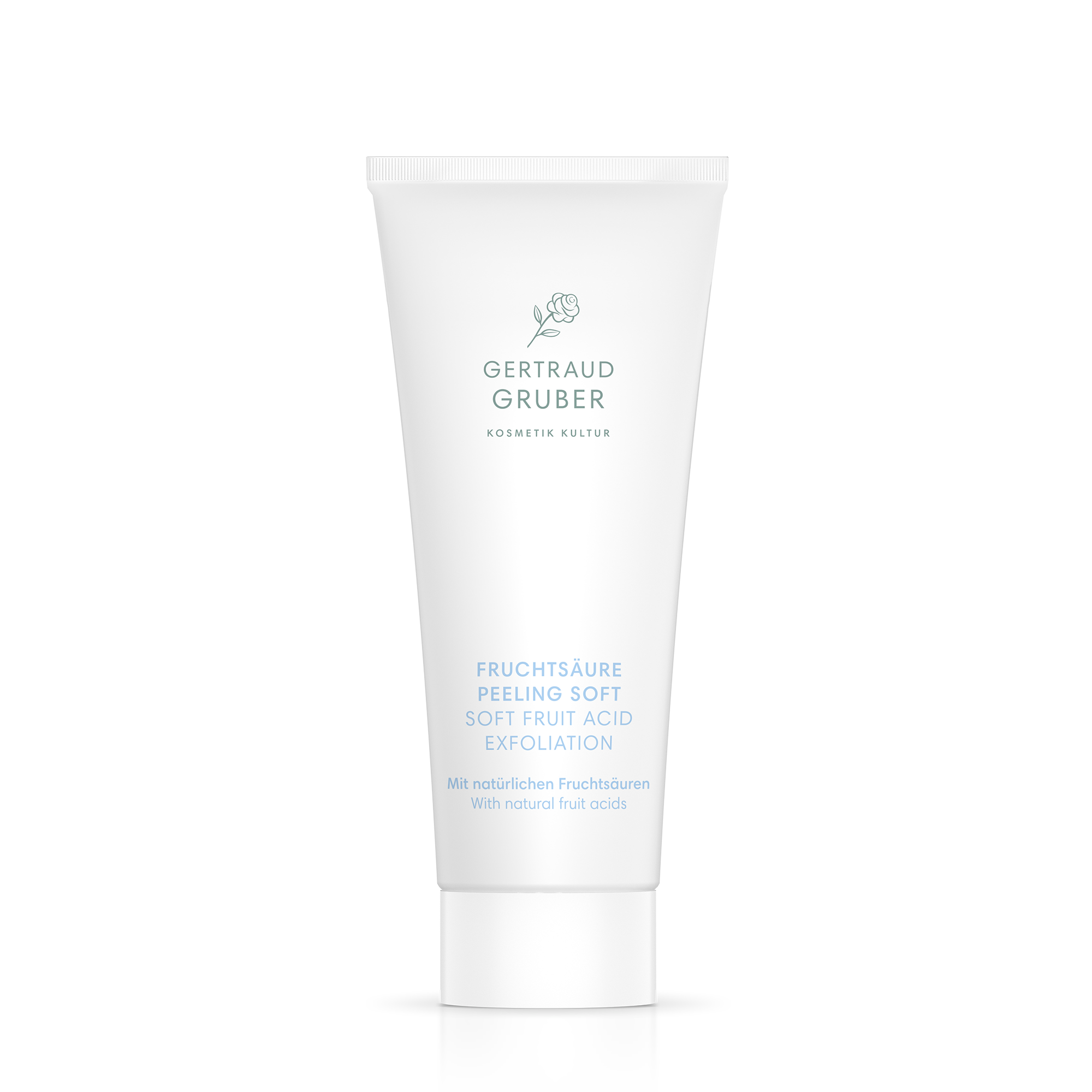 Fruchtsaeurepeeling von Gertraud Gruber Kosmetik in weißer Tube von Gertraud Gruber Kosmetik