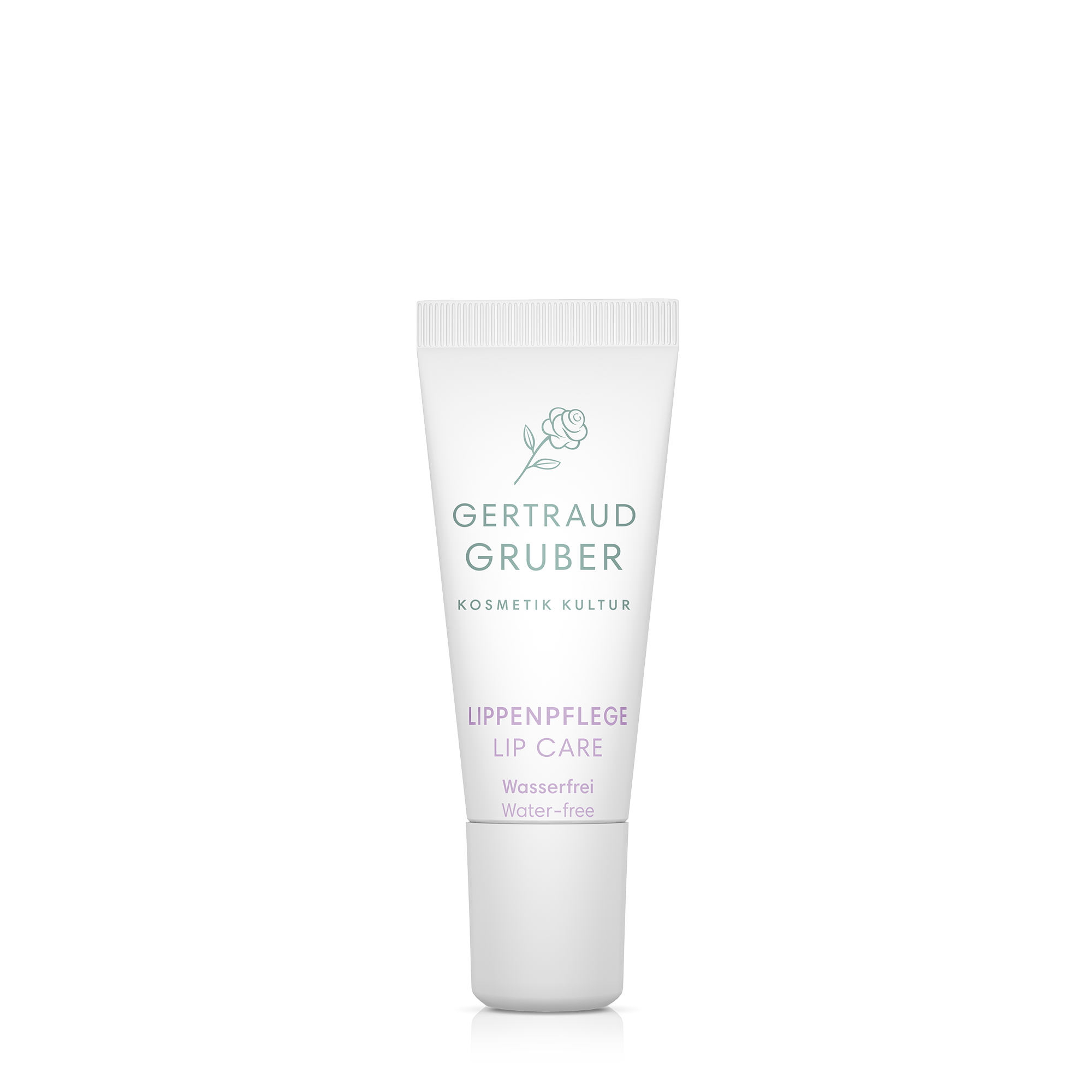 Lippenpflege wasserfrei in weißer Tube von Gertraud Gruber Kosmetik