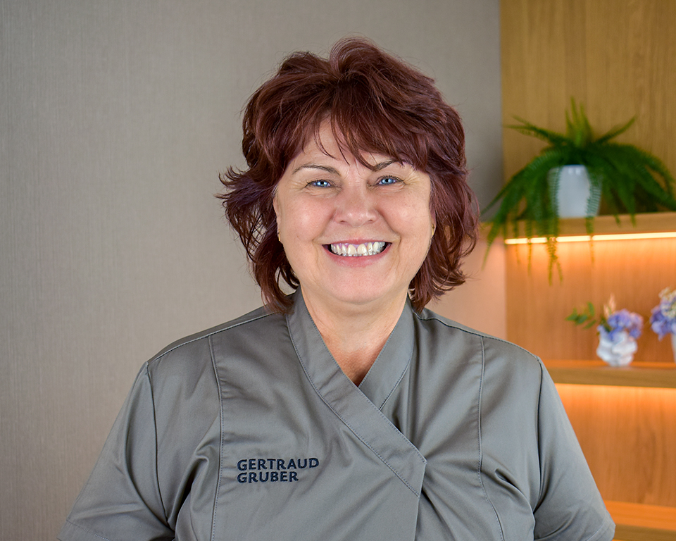 Eine von 1200 Gertraud Gruber Fachkosmetikerinnen