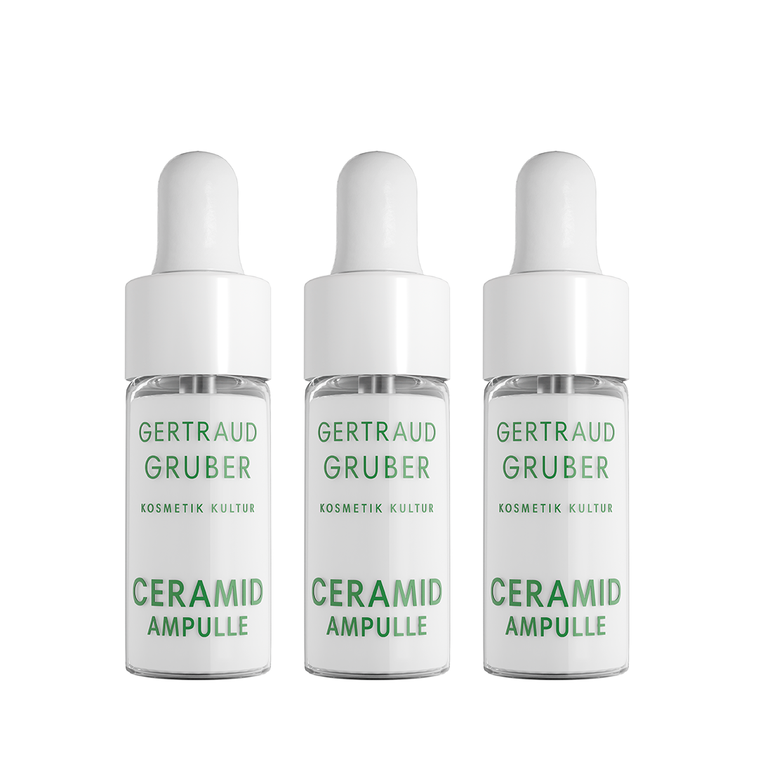 Drei Ceramid Ampullen von Gertraud Gruber Kosmetik