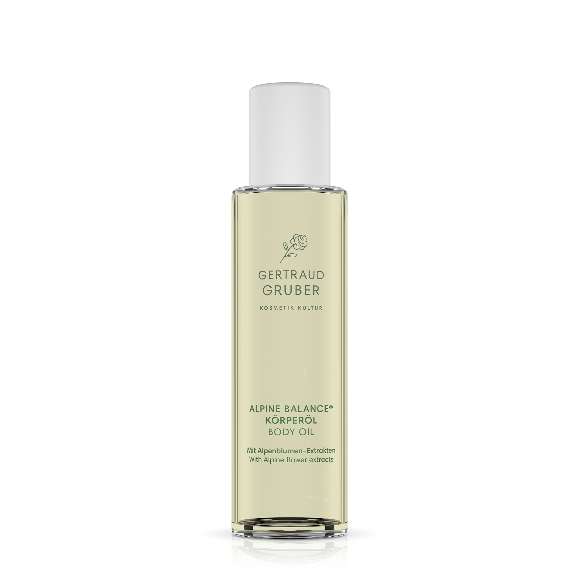 Alpine Balance Körperöl in Flasche von Gertraud Gruber Kosmetik