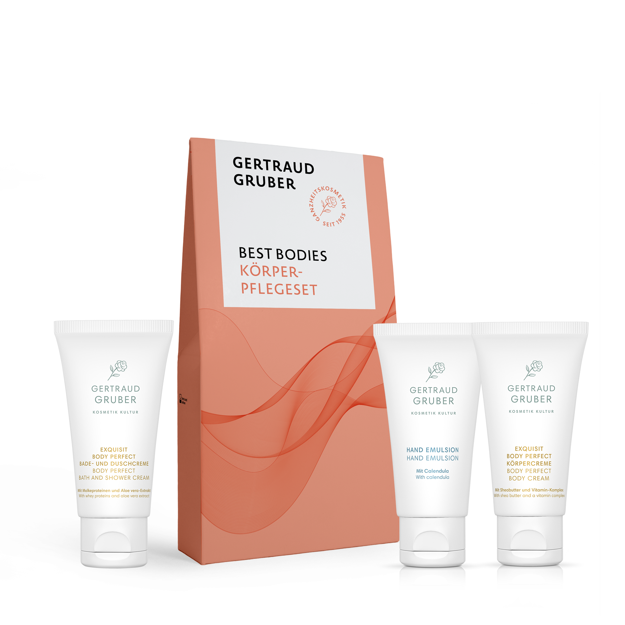 Best Bodies Körperpflege-Set von Gertraud Gruber Kosmetik für gepflegte Haut